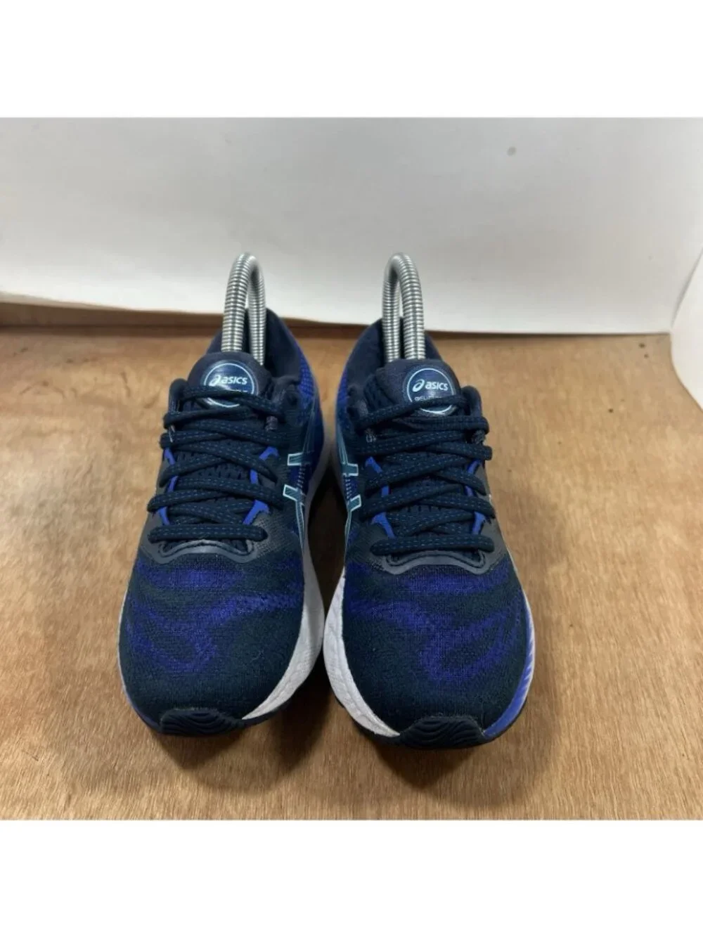 Asics Gel Nimbus 23 Women Size 5 Blue Athletic Running Shoes 1012A885